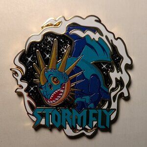 How To Train Your Dragon Mystery Series Stormfly Enamel Pin Official Lapel Badge